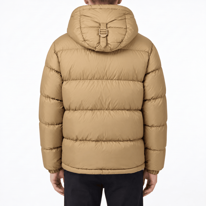 Burberry Halsby Down Puffer Jacket Beige - Boinclo - Outlet Sale Under Retail