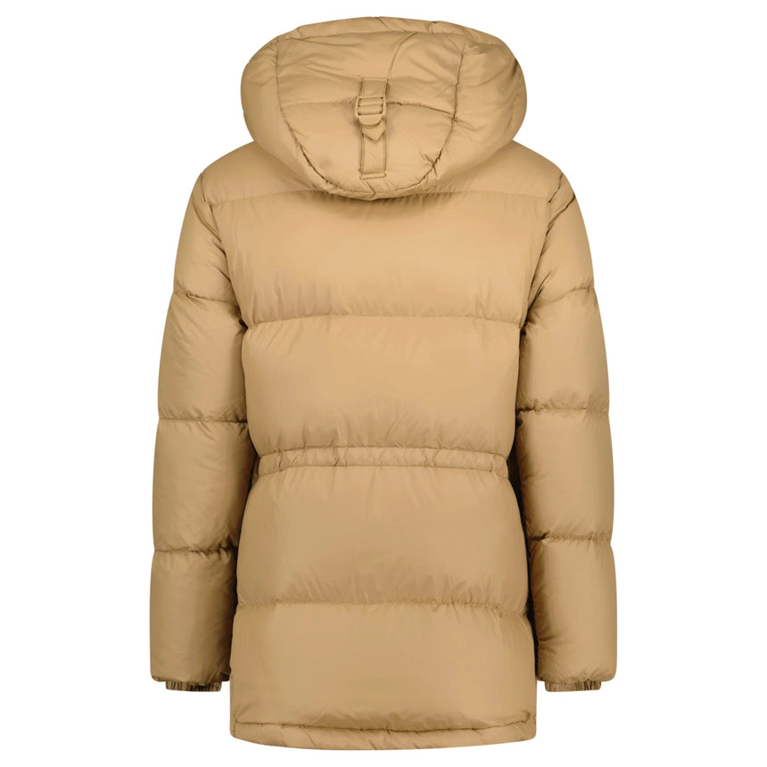 Burberry Halsby Mid Length Down Puffer Jacket Beige - Boinclo - Outlet Sale Under Retail