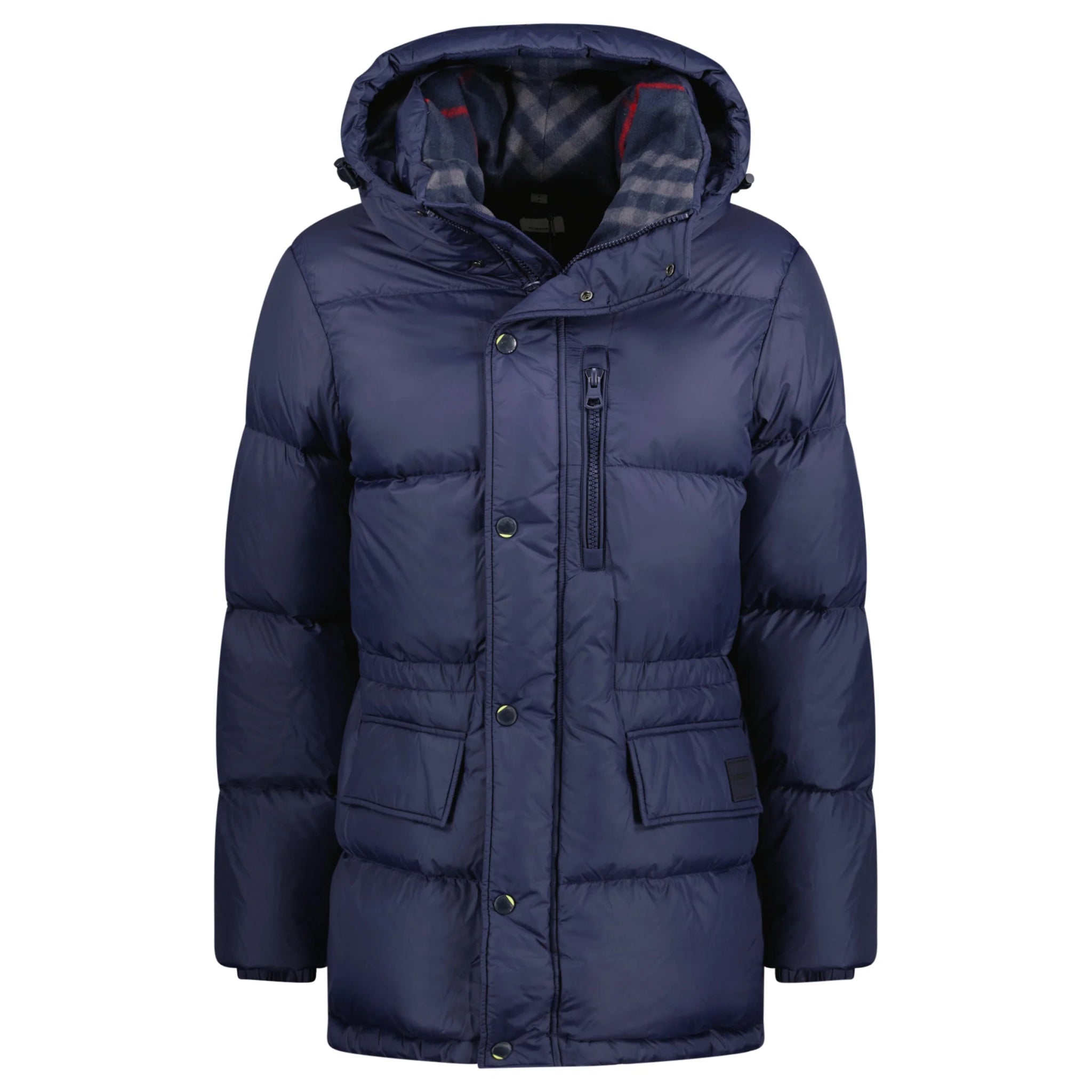 Color variation of Burberry Haworth Mid Length Down Puffer Jacket Navy