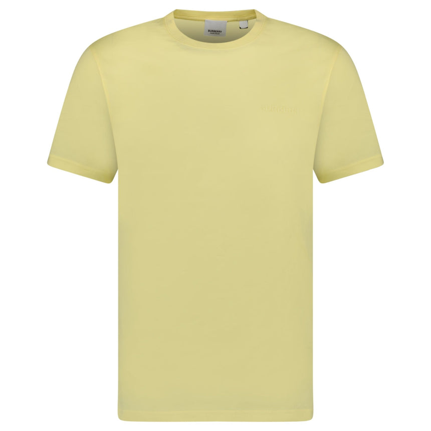 Burberry 'Jenson' Crew Neck Logo T-Shirt Yellow - Boinclo - Outlet Sale Under Retail