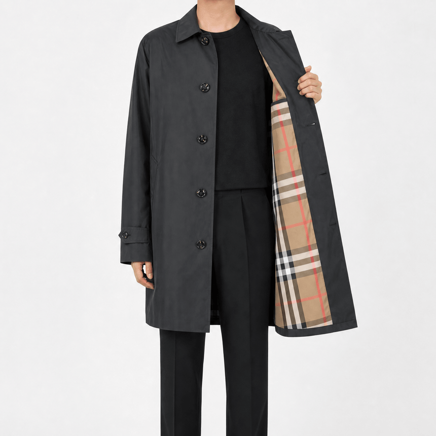 Burberry Pilkington Trench Coat in Black - Boinclo - Outlet Sale Under Retail
