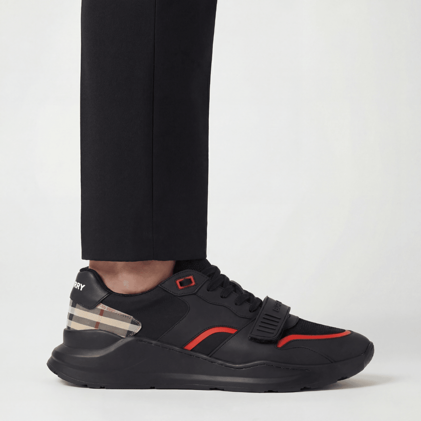 Burberry 'Ramsey Runner' Check Sneakers - Boinclo - Outlet Sale Under Retail