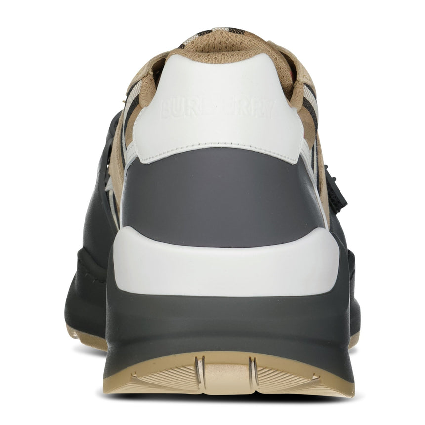 Burberry 'Ramsey Runner' Trainers Taupe Brown - Boinclo - Outlet Sale Under Retail