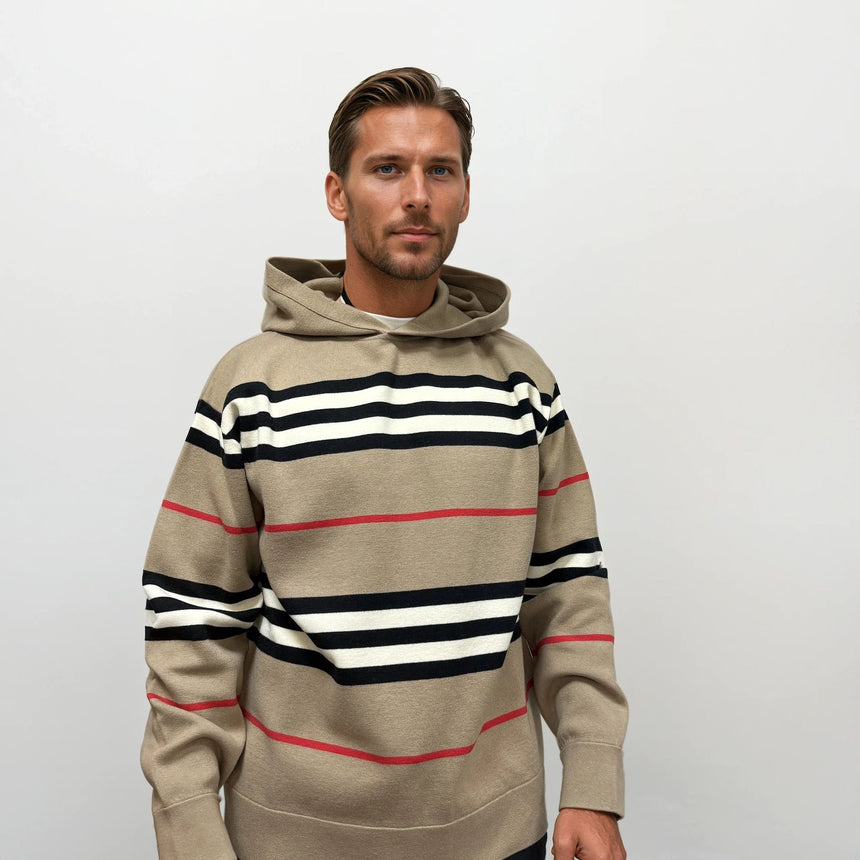 Burberry 'Sandby' Check Hoodie Archive Beige - Boinclo - Outlet Sale Under Retail
