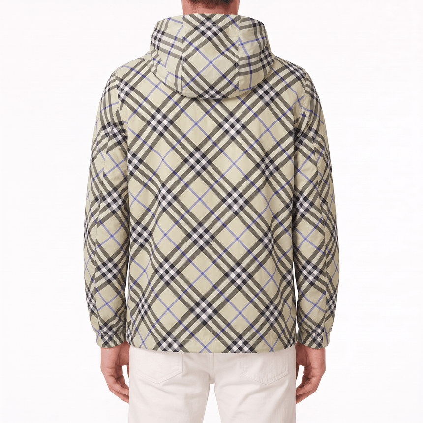 Burberry Stanford Check Jacket in Lichen - Boinclo - Outlet Sale Under Retail