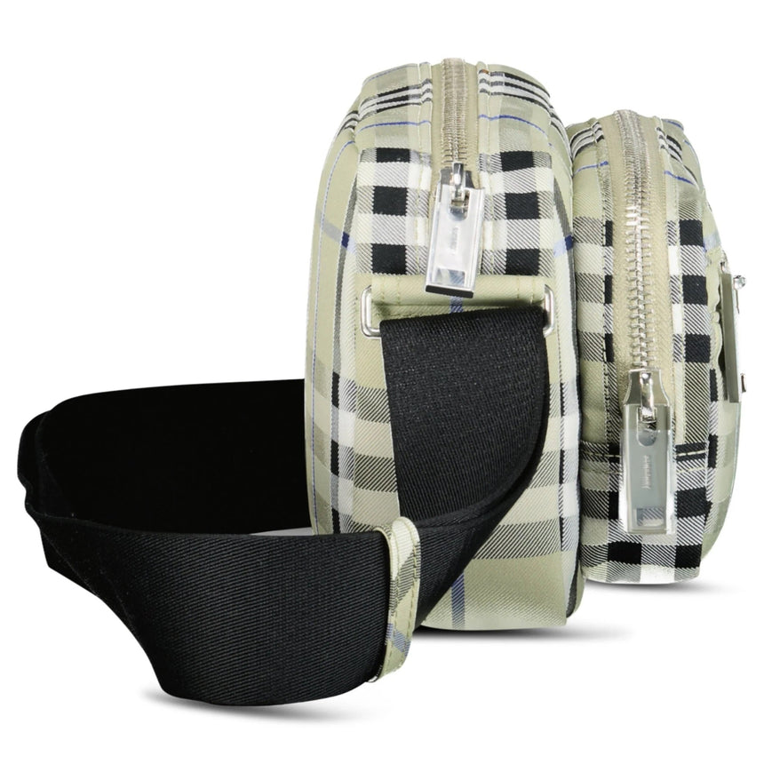 Burberry Warner Check Crossbody Bag in Lichen - Boinclo - Outlet Sale Under Retail