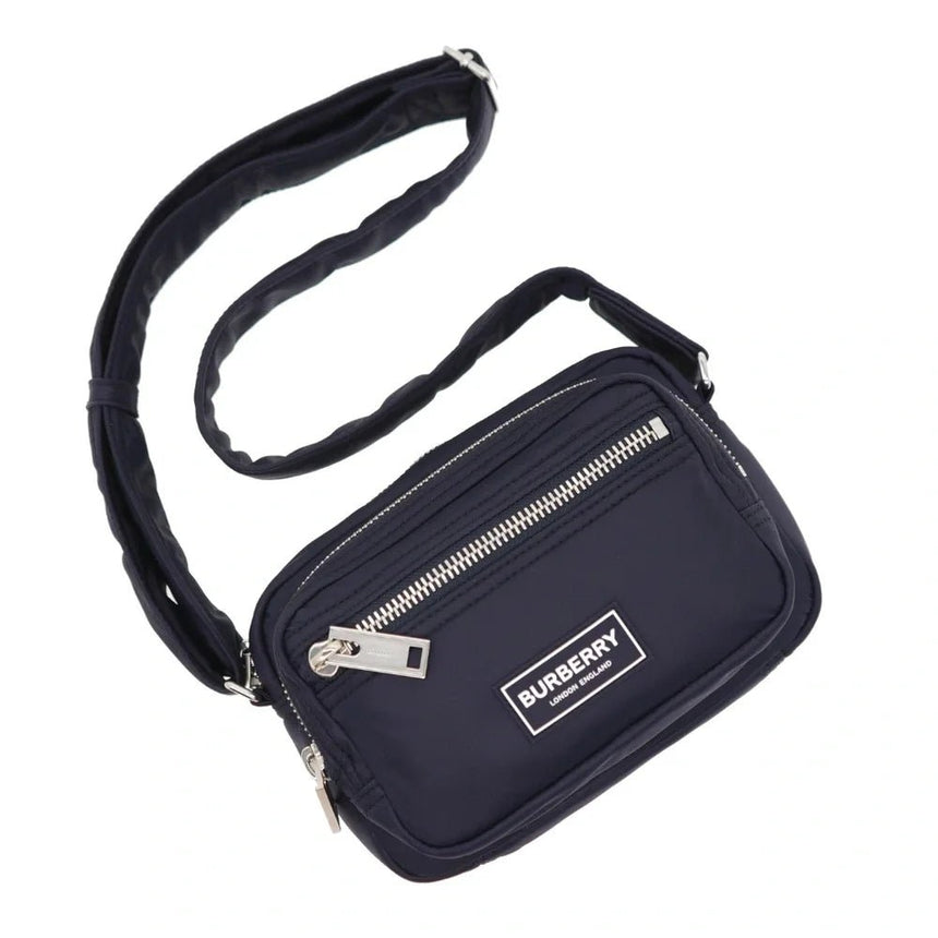 Burberry Warner Logo Nylon Crossbody Bag in Navy - Boinclo - Outlet Sale Under Retail