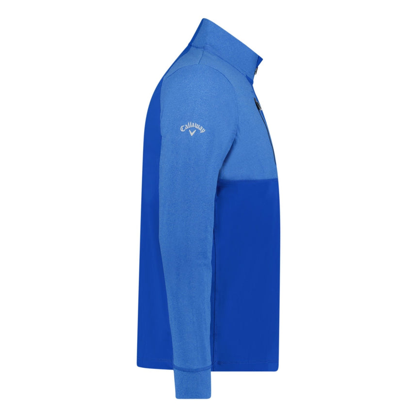Callaway Aquapel Quarter Zip Golf Sweatshirt Blue Lapis - Boinclo - Outlet Sale Under Retail