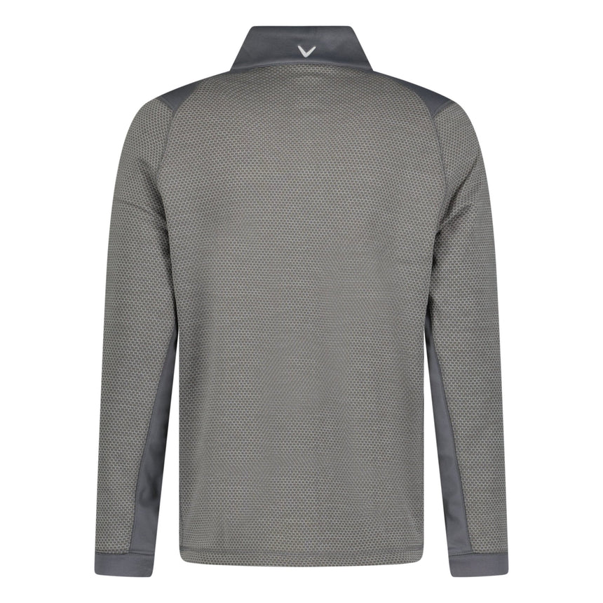 Callaway Eco Hex 1/2 Zip Golf Pull Over Grey Heather - Boinclo - Outlet Sale Under Retail