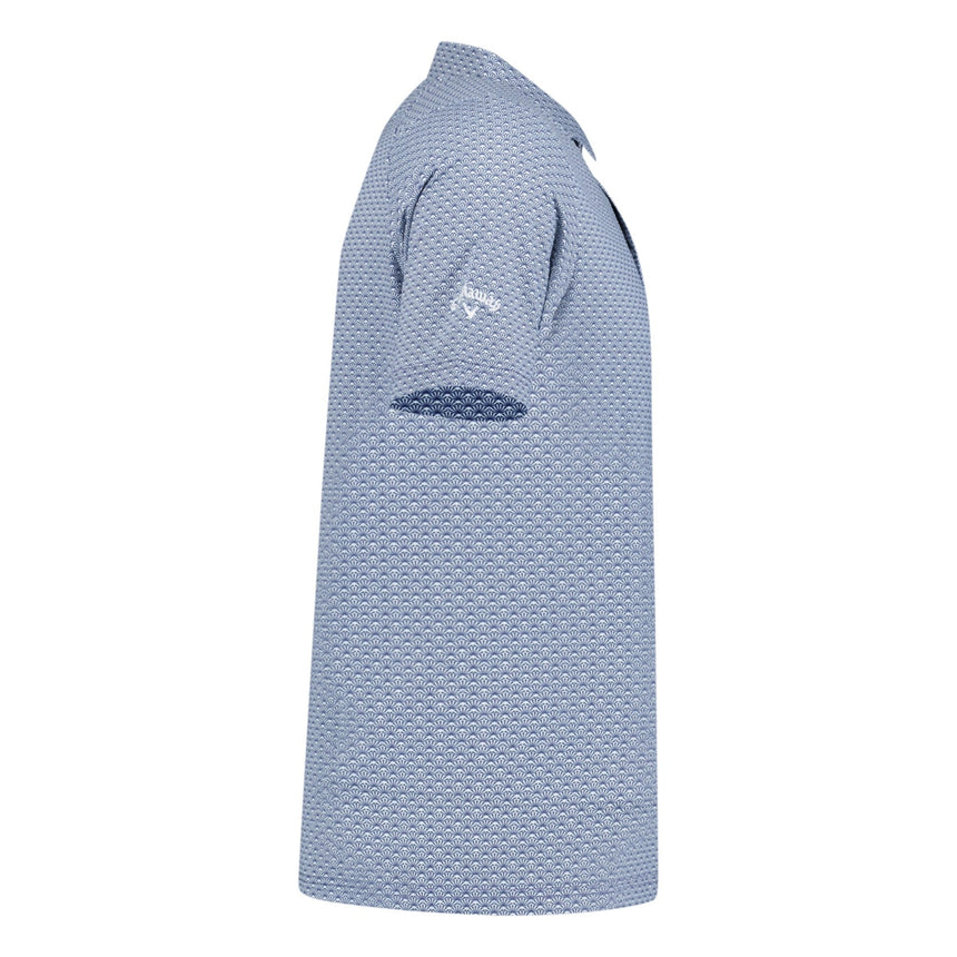 Callaway Trademark Print Golf Polo - Navy Peacoat - Boinclo - Outlet Sale Under Retail