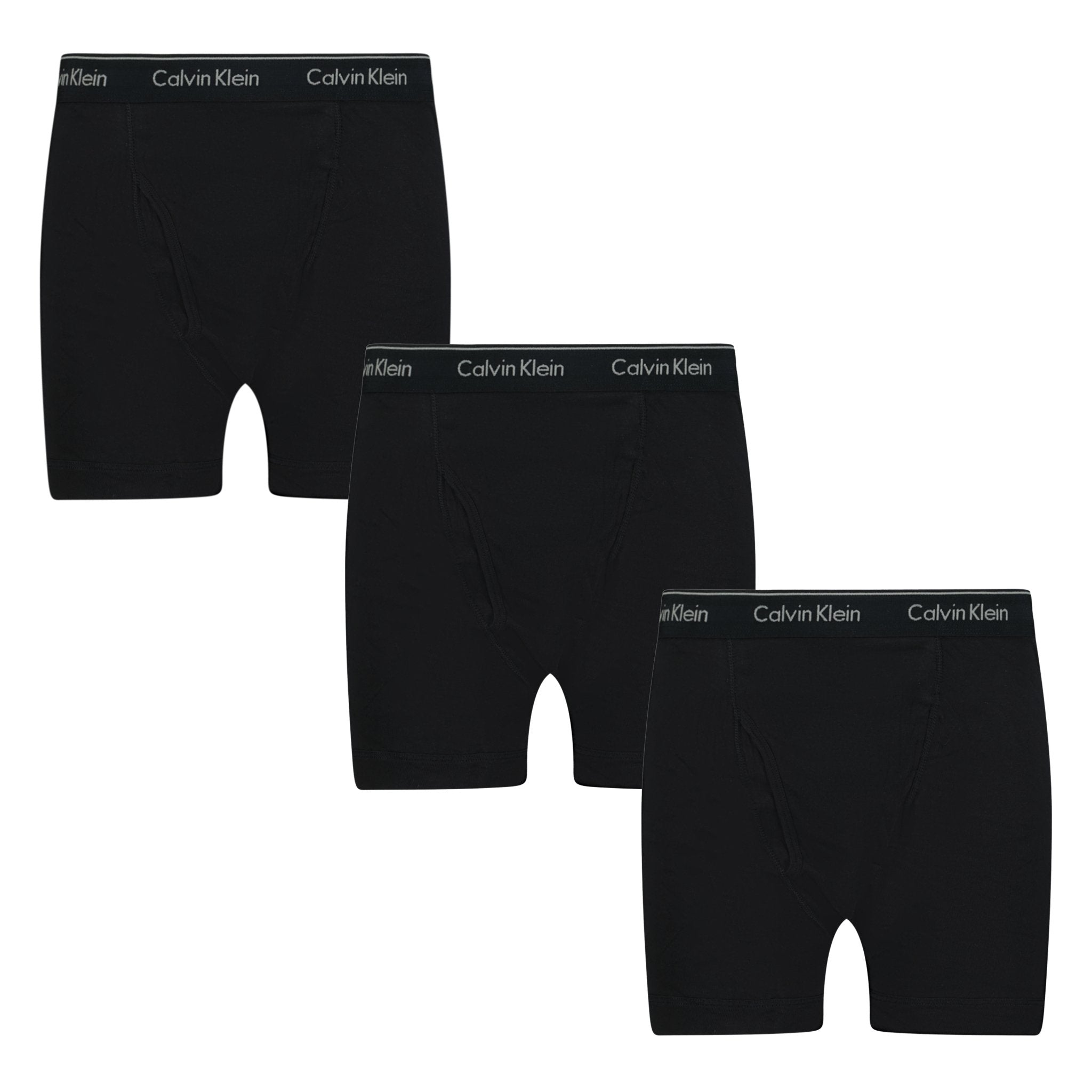 Color variation of Calvin Klein Stencil Logo Cotton Stretch Boxers Black (3 Pack)