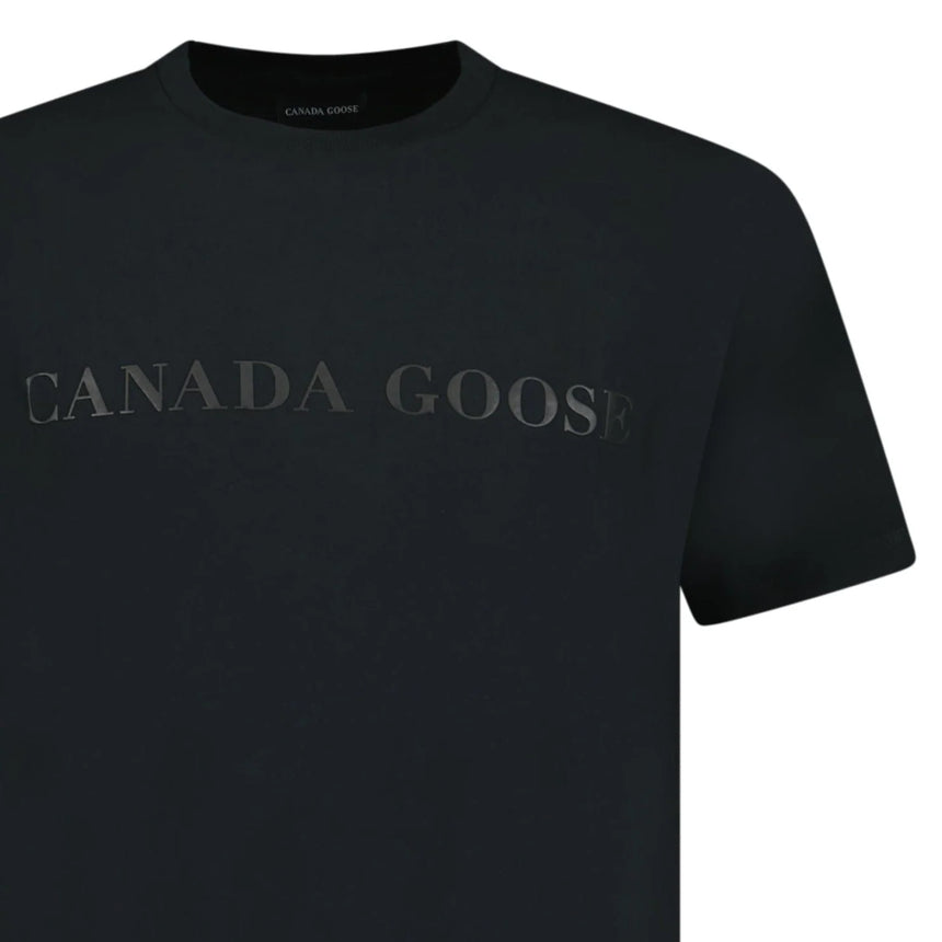 Canada Goose Ocra Logo T-Shirt in Black