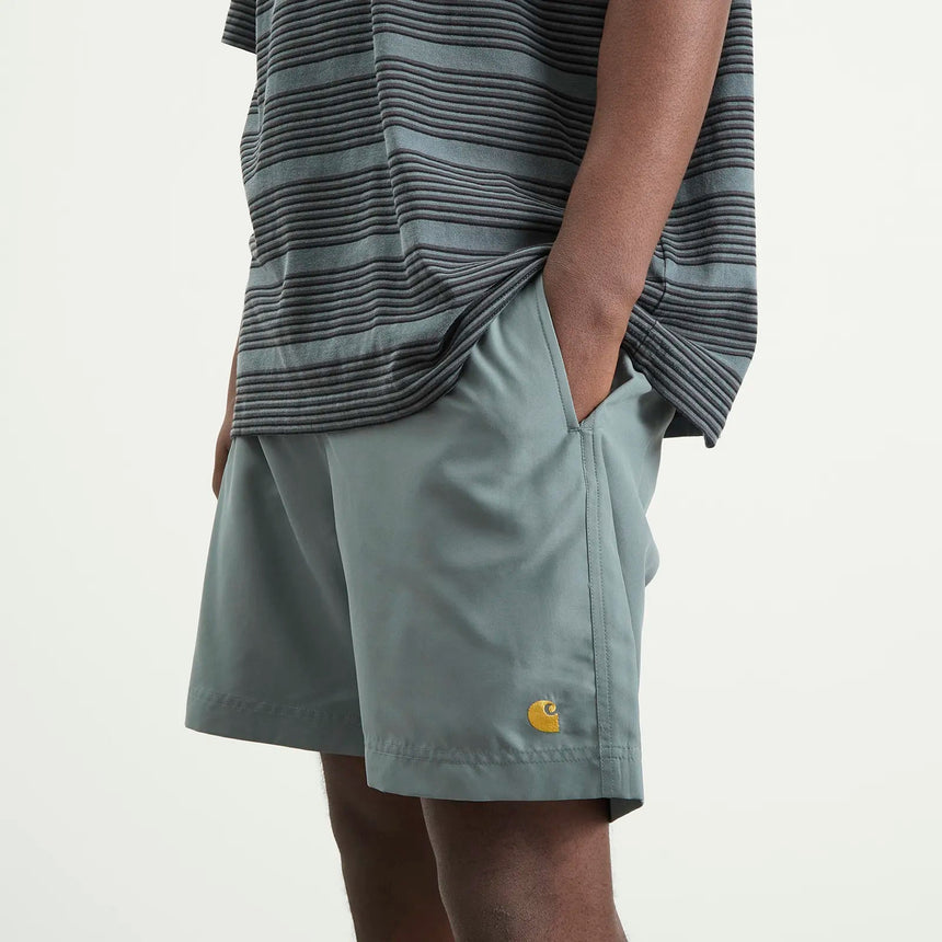 Carhartt WIP Chase Swim Shorts in Velvet Green - Boinclo - Outlet Sale Under Retail