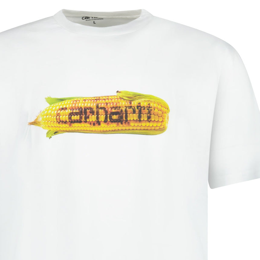 Carhartt WIP Hot Cob T-Shirt in White - Boinclo - Outlet Sale Under Retail