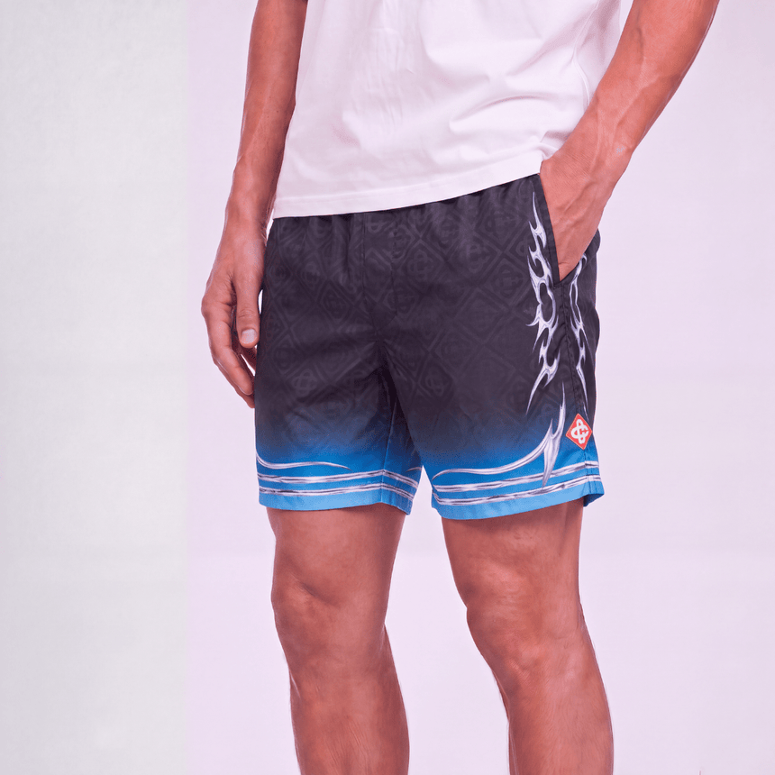 Casablanca 'Blades' Printed Gradient Swim Shorts - Boinclo - Outlet Sale Under Retail
