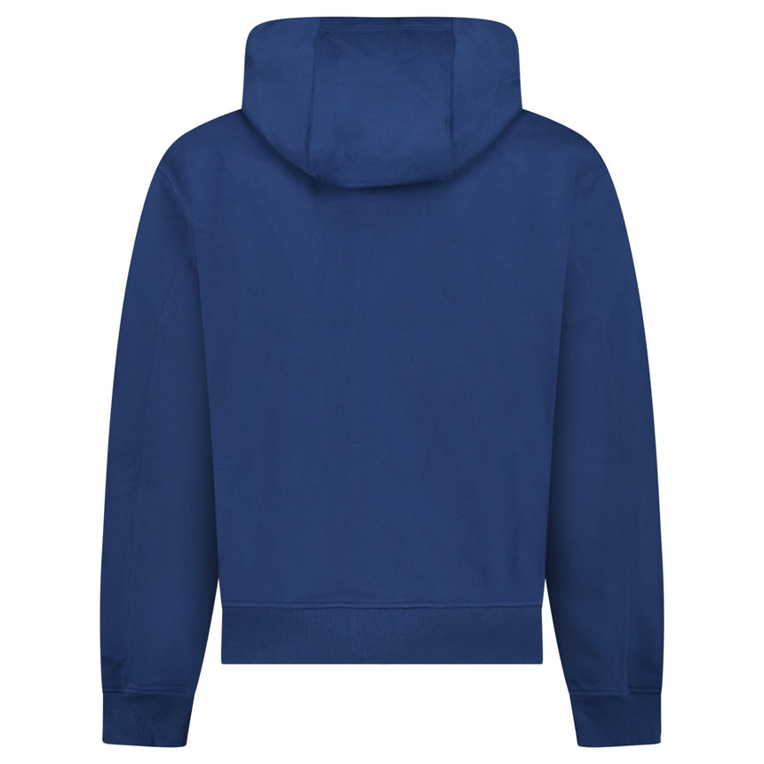 Casablanca Casa Temple Zip Hoodie in Navy - Boinclo - Outlet Sale Under Retail