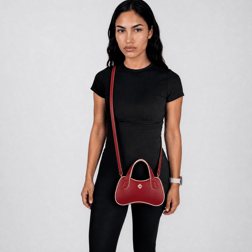 Casablanca Micro Louise Bag in Red - Boinclo - Outlet Sale Under Retail