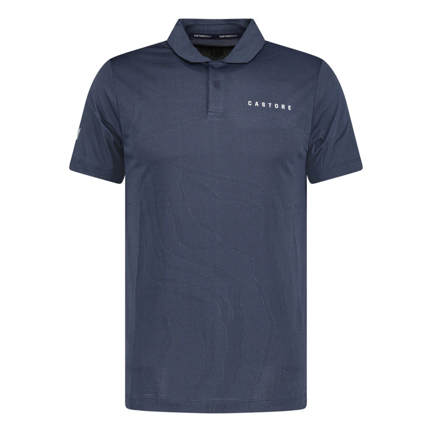 Castore Engineered Knit Golf Polo Midnight Navy - Boinclo - Outlet Sale Under Retail