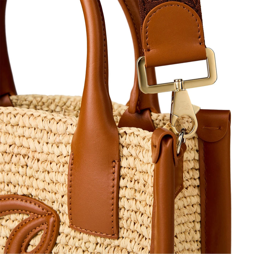 Christian Louboutin By My Side Mini Tote Bag in Natural/Cuoio - Boinclo - Outlet Sale Under Retail
