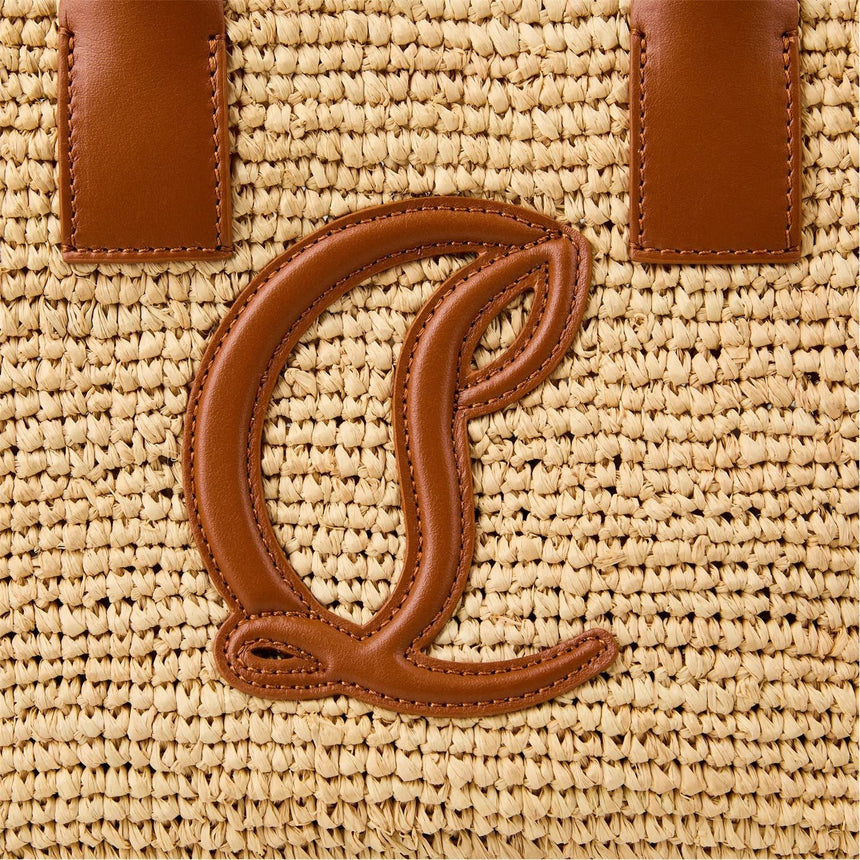 Christian Louboutin By My Side Mini Tote Bag in Natural/Cuoio - Boinclo - Outlet Sale Under Retail
