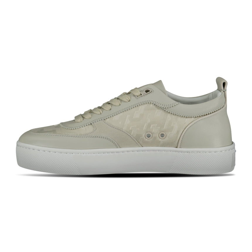 Christian Louboutin Happyrui Leather Low Top Trainers in Beige - Boinclo - Outlet Sale Under Retail