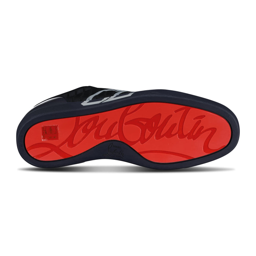 Christian Louboutin Louis Junior Varsimax Flat Marine Navy - Boinclo - Outlet Sale Under Retail