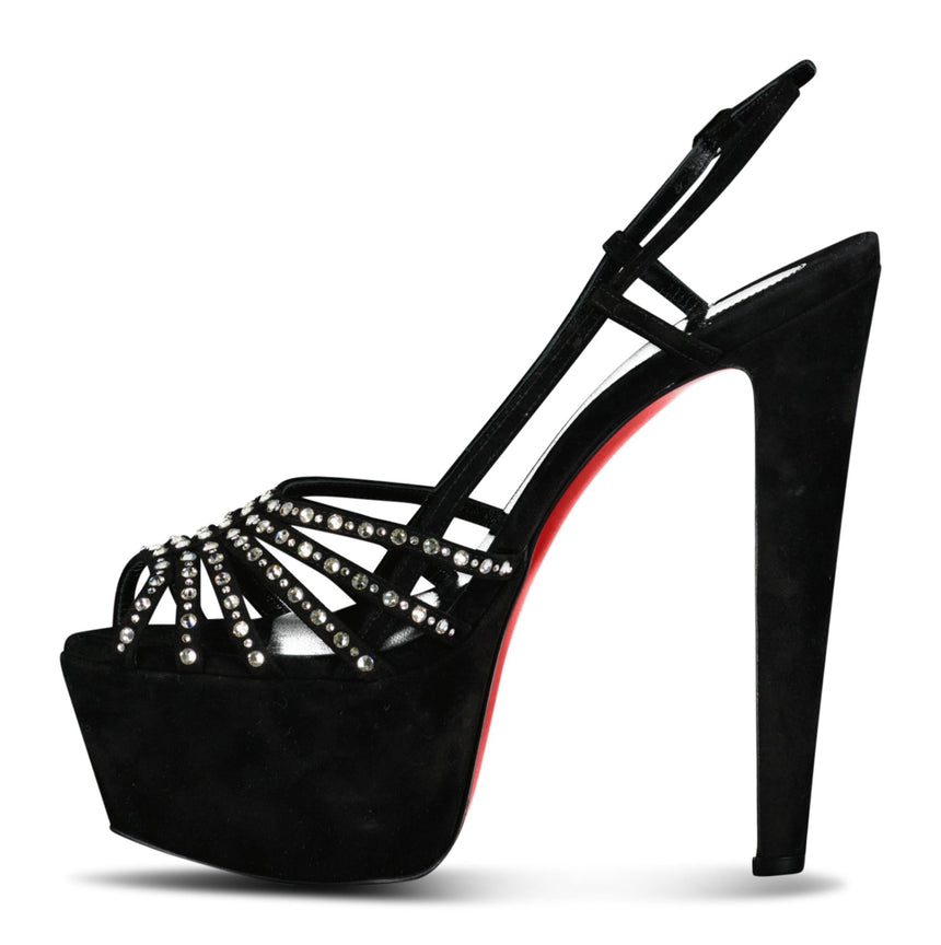 Christian Louboutin Vegastrassima Alta 160mm Platform Heels Black - Boinclo - Outlet Sale Under Retail