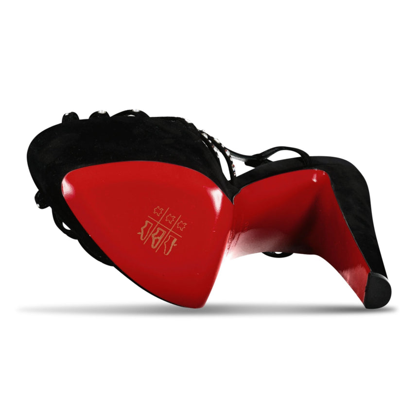 Christian Louboutin Vegastrassima Alta 160mm Platform Heels Black - Boinclo - Outlet Sale Under Retail