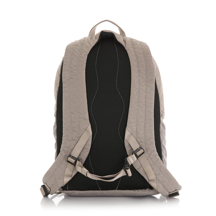 CP Company Nylon B Lens Rucksack in Vintage Khaki