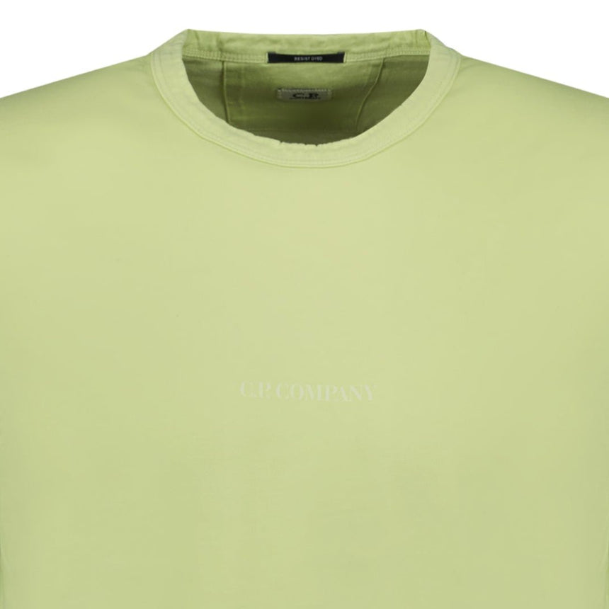 CP Company 24/1 Jersey Logo T-Shirt White Pear - Boinclo - Outlet Sale Under Retail