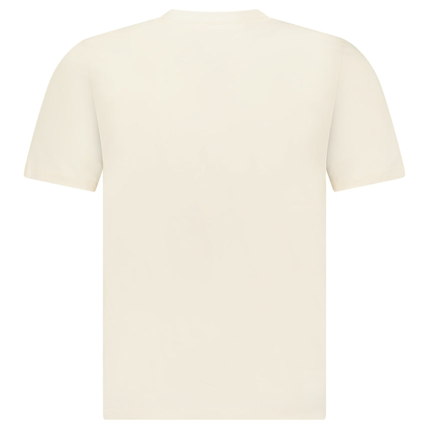 CP Company 30/1 Jersey Short Sleeve Printed T-Shirt in Gauze White - Boinclo - Outlet Sale Under Retail