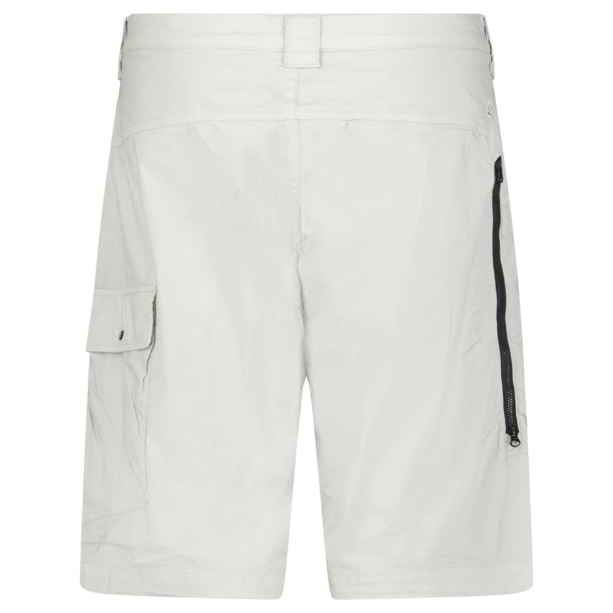 CP Company 50 Fili Lens Cargo Shorts in Blue Fox - Boinclo - Outlet Sale Under Retail
