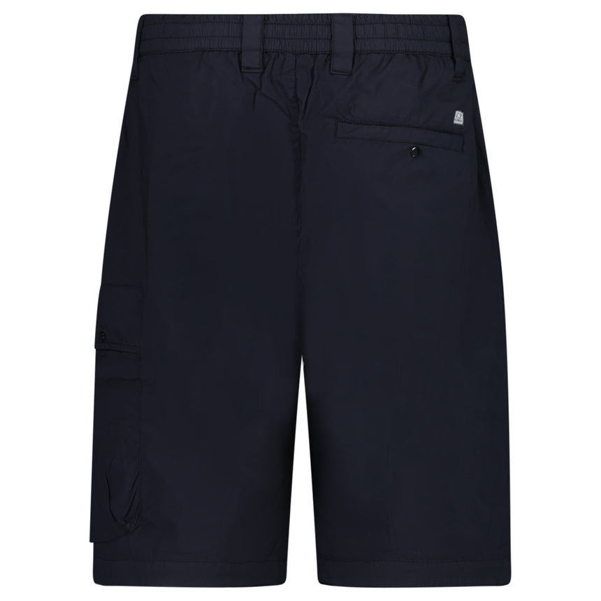 CP Company 50 Fili Stretch Loose Lens Cargo Shorts in Navy - Boinclo - Outlet Sale Under Retail