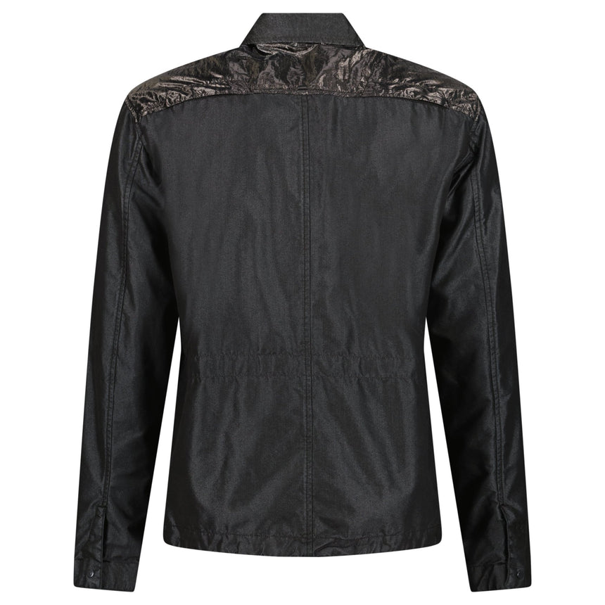 CP Company 50 Fili Tr - P Buttoned Kan D Panel Coach Jacket Black - Boinclo - Outlet Sale Under Retail