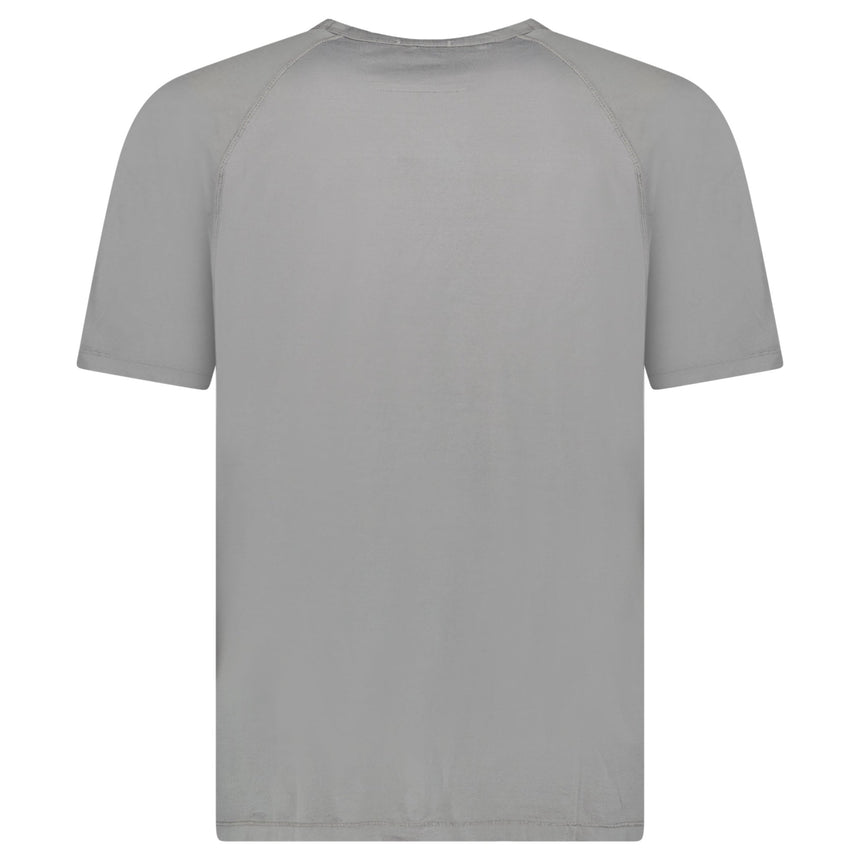 CP Company 70/2 Mercerised Jersey Logo Patch T-Shirt in Grey - Boinclo - Outlet Sale Under Retail