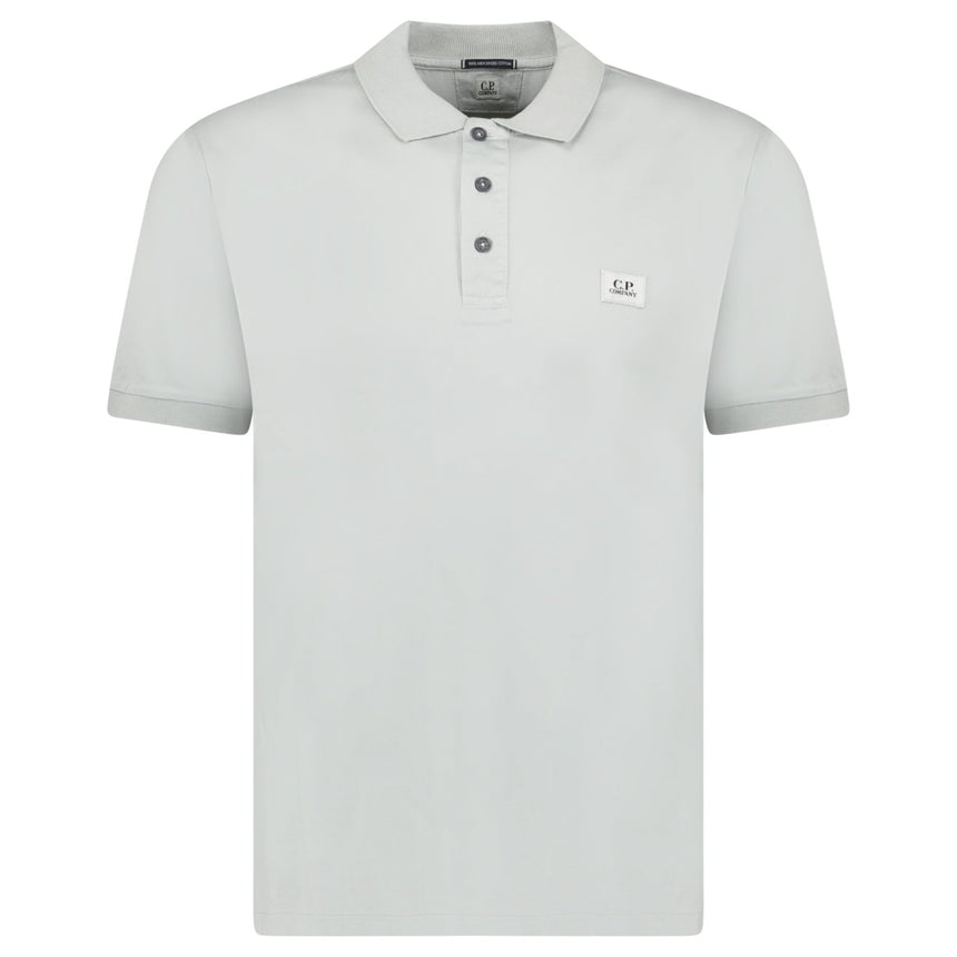 CP Company 70/2 Mercerized Polo Shirt in Blue Fox - Boinclo - Outlet Sale Under Retail