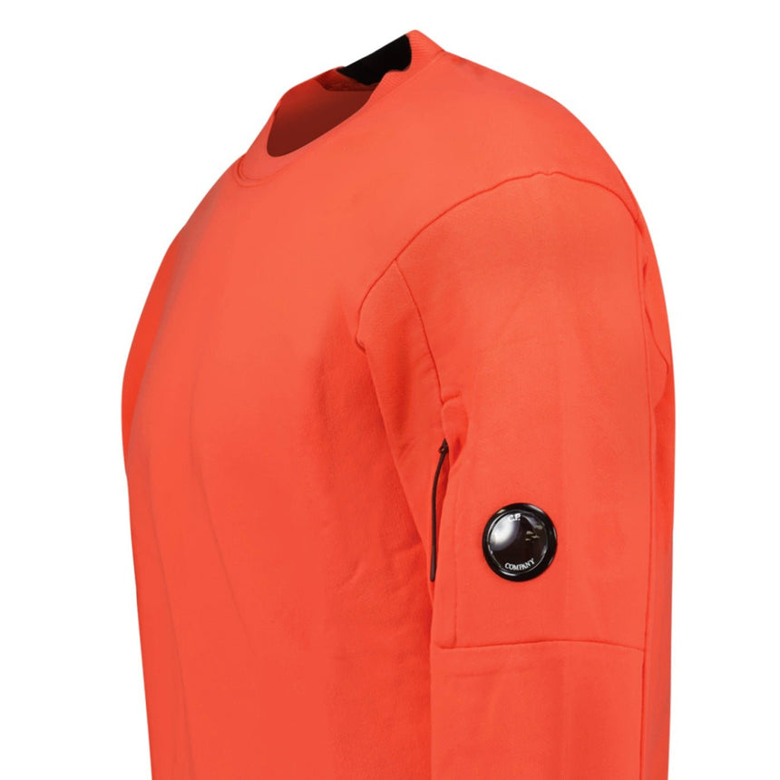 CP Company Arm Lens Diagonal Sweatshirt Poinciana Red - Boinclo - Outlet Sale Under Retail