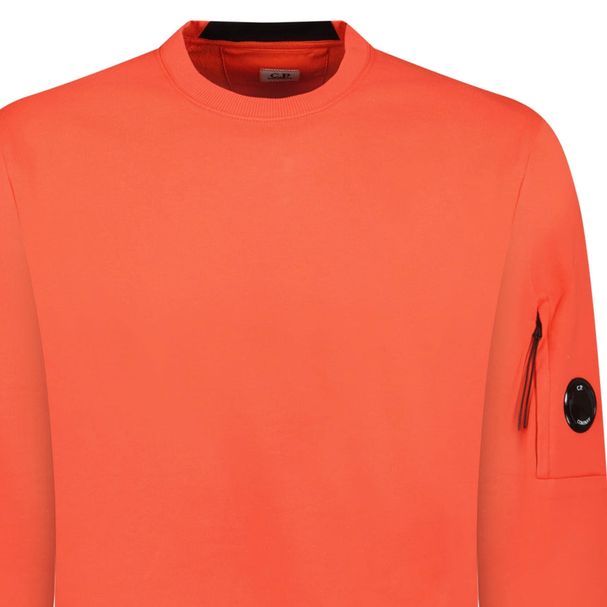 CP Company Arm Lens Diagonal Sweatshirt Poinciana Red - Boinclo - Outlet Sale Under Retail