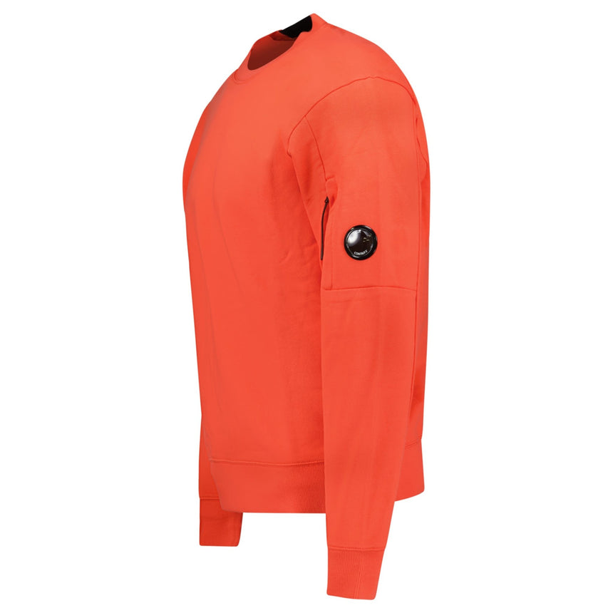 CP Company Arm Lens Diagonal Sweatshirt Poinciana Red - Boinclo - Outlet Sale Under Retail