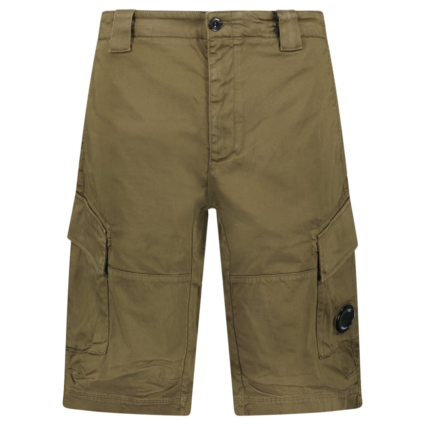 CP Company Bermuda Cargo Lens Shorts Ivy Green - Boinclo - Outlet Sale Under Retail