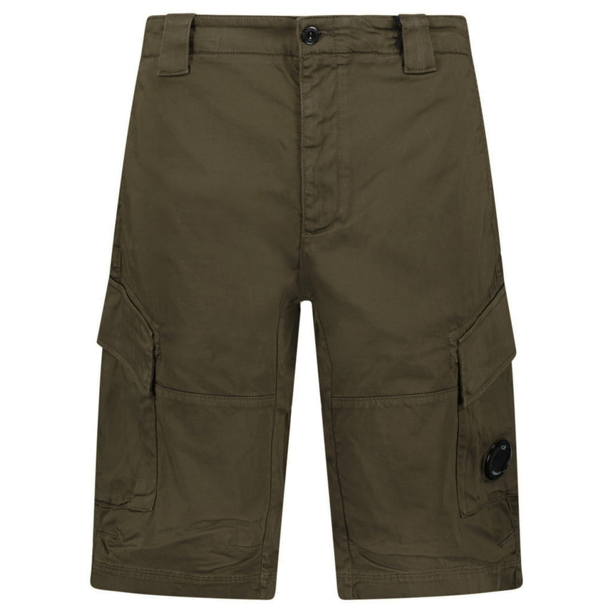 CP Company Bermuda Cargo Lens Shorts Ivy Green - Boinclo - Outlet Sale Under Retail