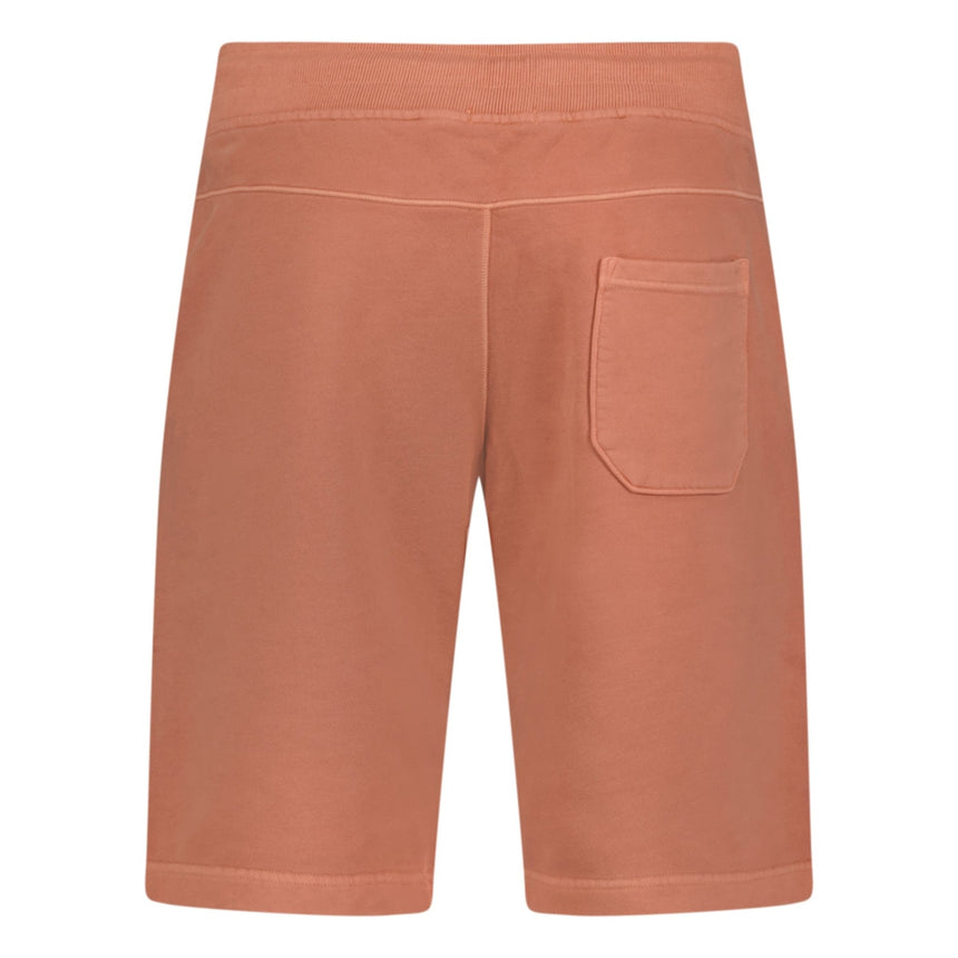 CP Company Bermuda Cotton Lens Shorts Coral - Boinclo - Outlet Sale Under Retail
