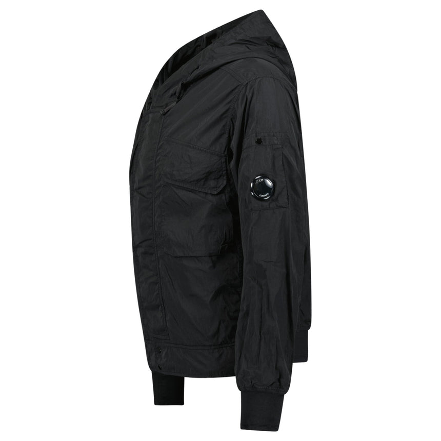 C.P. Company Black Chrome - R Hooded Lens Jacket - Boinclo - Outlet Sale Under Retail