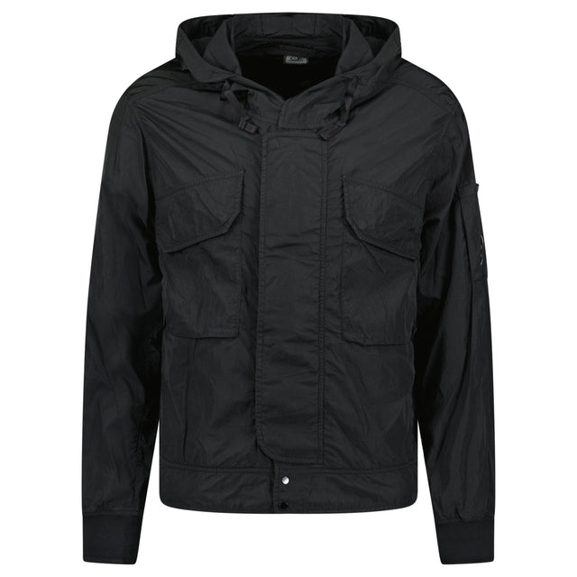 C.P. Company Black Chrome - R Hooded Lens Jacket - Boinclo - Outlet Sale Under Retail