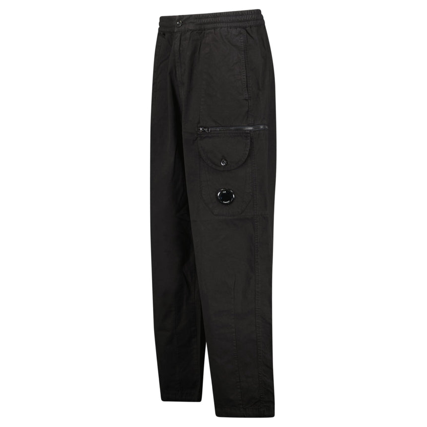 CP Company Black Microreps Boxy Cargo Lens Pants - Boinclo - Outlet Sale Under Retail