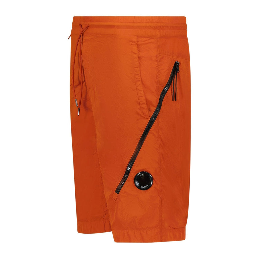 CP Company Chrome Lens Shorts Dark Orange - Boinclo - Outlet Sale Under Retail