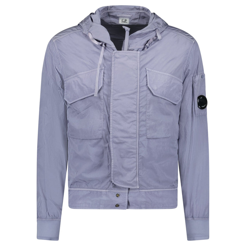 CP Company Chrome R Hooded Lens Jacket Lavender Violet - Boinclo - Outlet Sale Under Retail