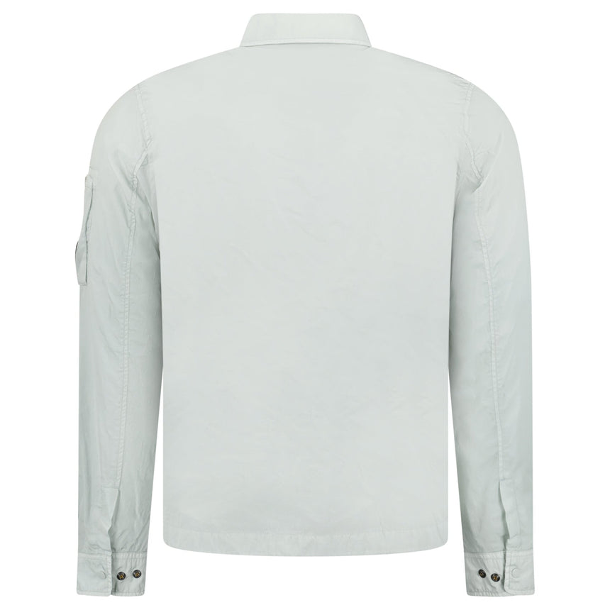 CP Company Chrome - R Pocket Overshirt Blue Fox - Boinclo - Outlet Sale Under Retail