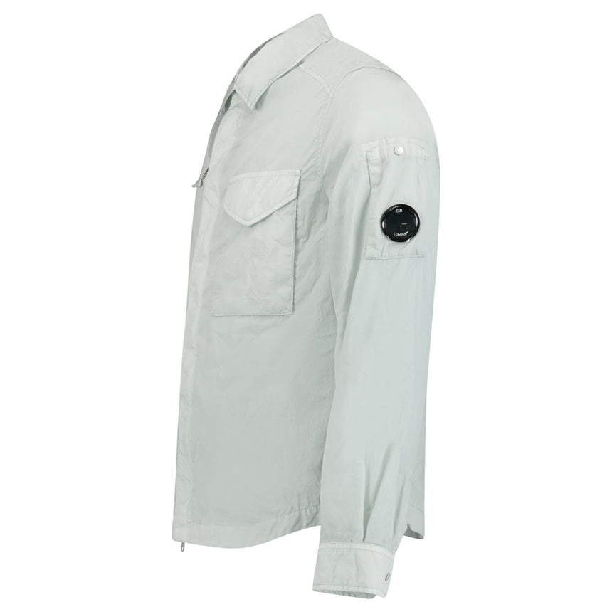 CP Company Chrome - R Pocket Overshirt Blue Fox - Boinclo - Outlet Sale Under Retail