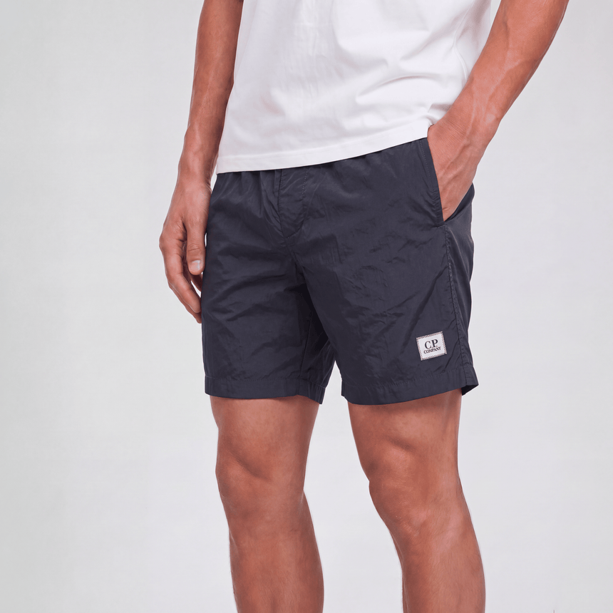 CP Company Chrome-R Swim Shorts in Total Eclipse - Boinclo - Outlet Sale Under Retail